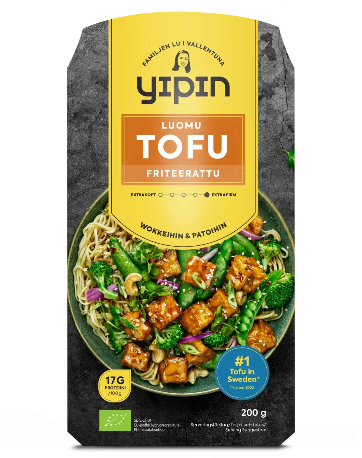 Yipin tofu friteerattu tofu luomu
