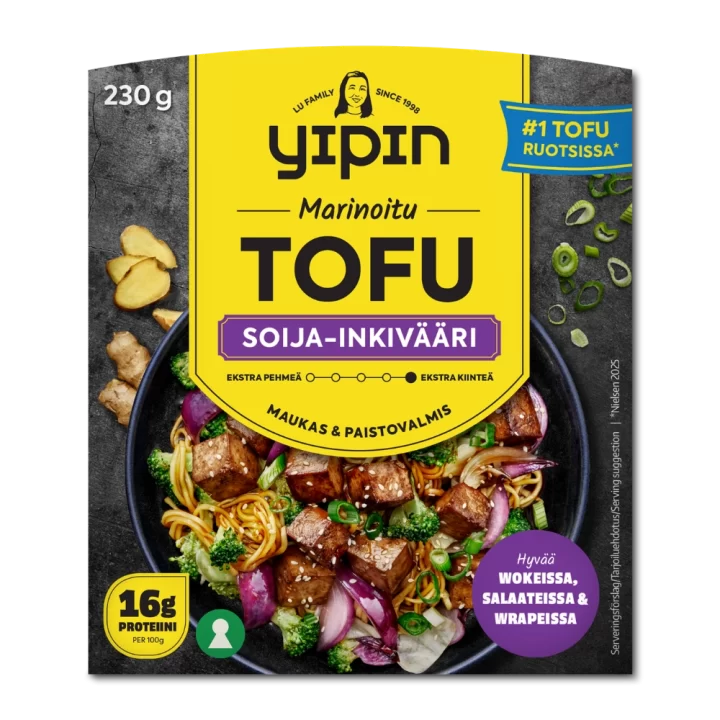 Yipin Tofu Soija-inkivääri