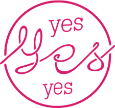 Bilden visar loggan till restaurang Yes Yes Yes i Helsinki